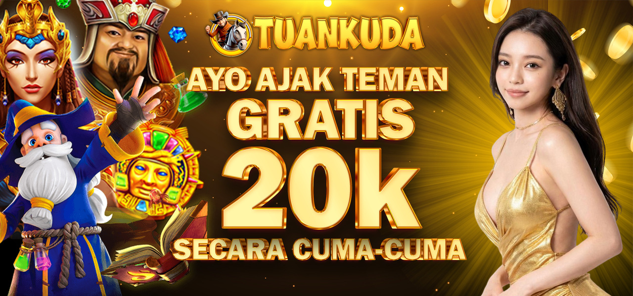 BONUS INSTAN AJAK TEMAN DAPAT FREE CHIP 20K!!