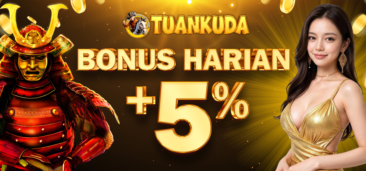BONUS HARIAN 5%