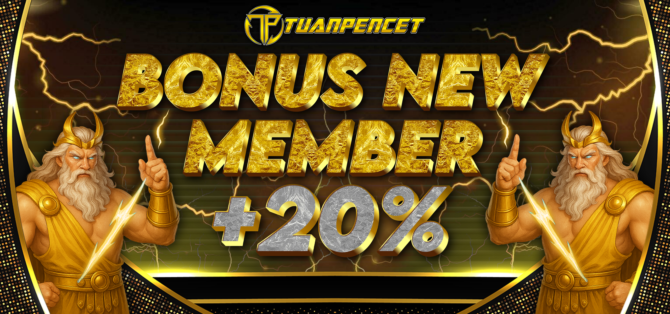 BONUS NEW MEMBER +20%