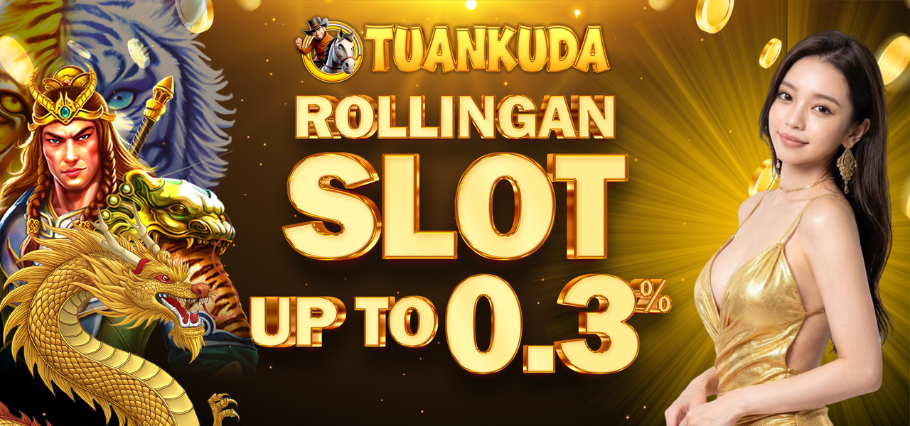BONUS ROLLINGAN SLOT UP TO 0.3%